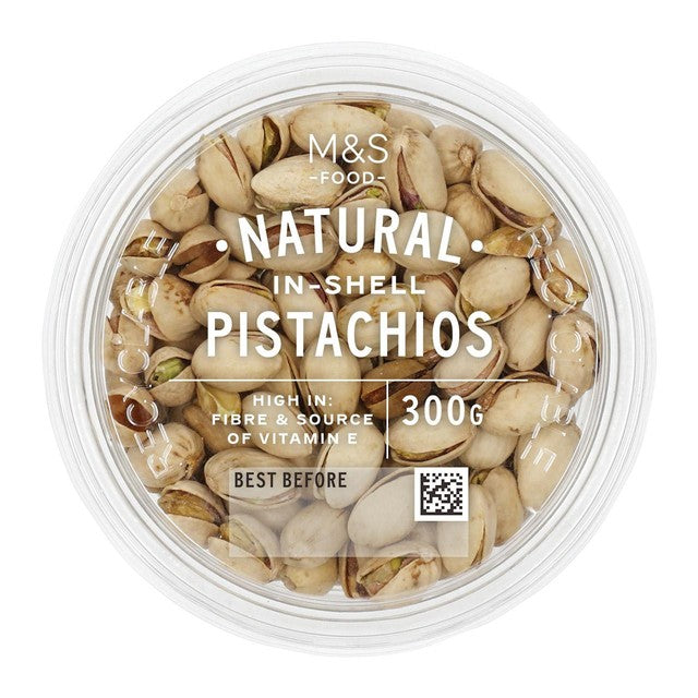 M&S in shell pistachios 300g, imported from the UK