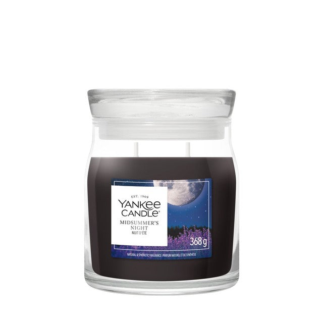 Yankee Candle Midsummer's Night signature medium jar candle - British product