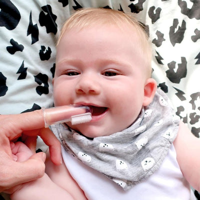 Jack N' Jill Silikon Fingerbürste Baby Dentalbürste