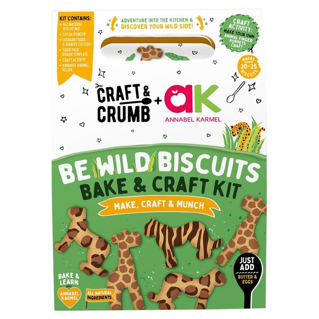 Craft & Crumb Be Wild Biscuits baking kit 235g - British product