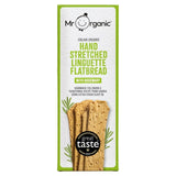 Mr Organic Rosemary Linguette flatbread 150g, imported from the UK
