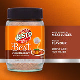 Bisto Best Chicken Gravy Granules jar, British brand