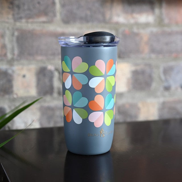 Beau & Elliot Carnaby Bloom travel mug 400ml - British product