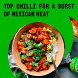 Gran Luchito roasted sliced serrano green chillies 215g, UK version