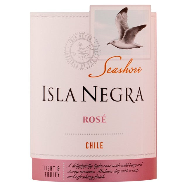 Isla Negra Seashore rosé wine 75cl, UK version
