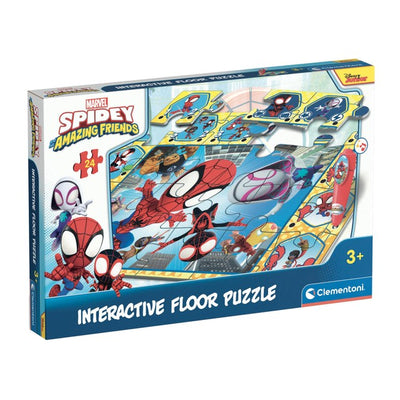 M&S Clementoni Spidey Interactive Floor Puzzle 24-Piece Jigsaw Puzzle- Buy online at McGrocer