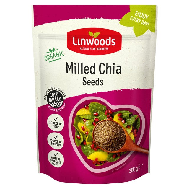 Linwoods Milled Chia Seeds 200g, UK version