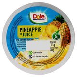 Dole pineapple chunks in juice pot 113g - British product