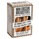 Vecchio Mulino mini breadsticks with tomatoes and capers 130g (British brand)