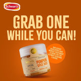 Schwartz pumpkin spice seasoning blend, imported from the UK