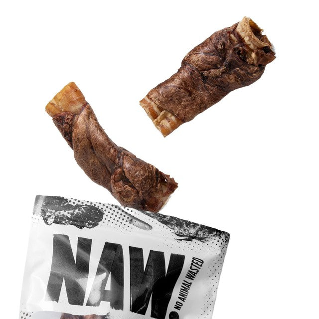NAW buffalo wraps dog treat, imported from the UK