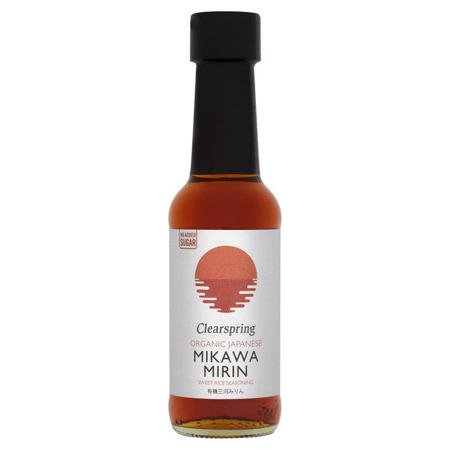 Clearspring Mikawa Mirin sweet rice seasoning 150ml - British product