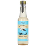 M&S Vanilla Flavour Syrup 250ml, imported from the UK