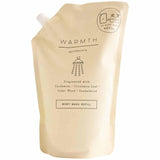 M&S Apothecary Warmth body wash refill pouch, imported from the UK