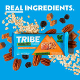 TRIBE pecan toffee raisin flapjack bar - British product