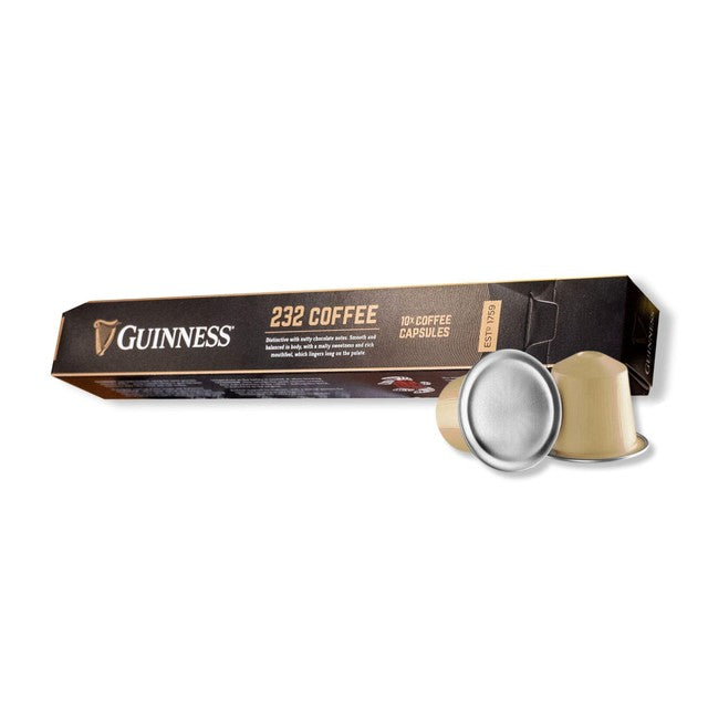 Tiki Tonga Guinness 232 coffee capsules 10 pack (British brand)