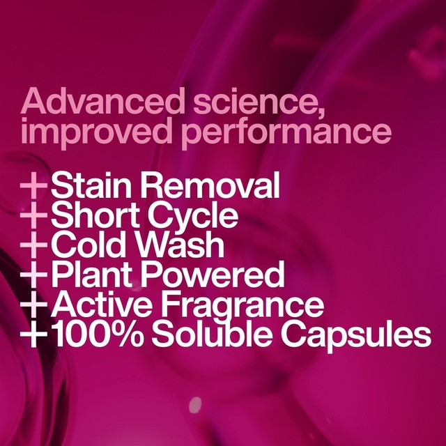 INEOS Laundry Capsules Rhubarb and Pomegranate 24 Pack, UK version