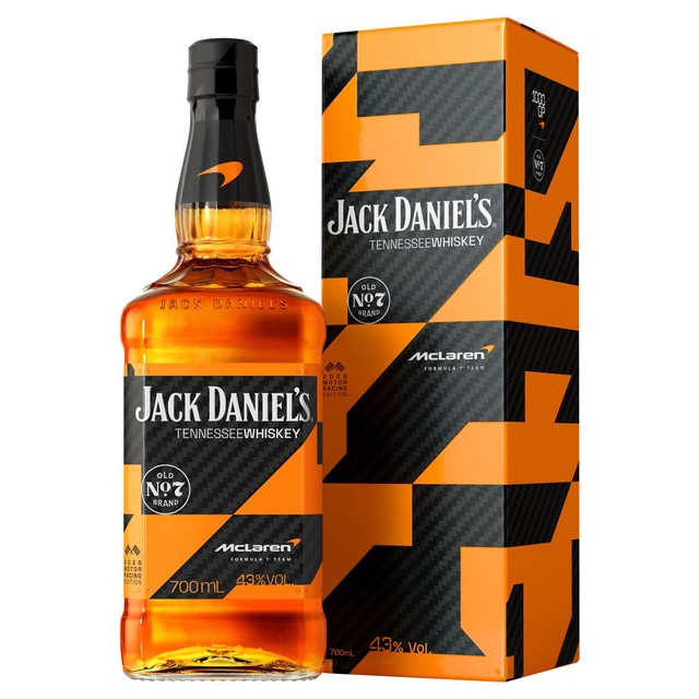 Jack Daniel's Tennessee Whiskey McLaren Limited Edition 700ml - British product
