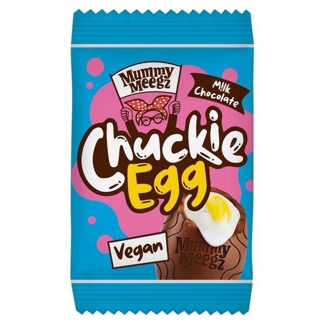 Mummy Meegz oat milk chocolate egg 38g, imported from the UK