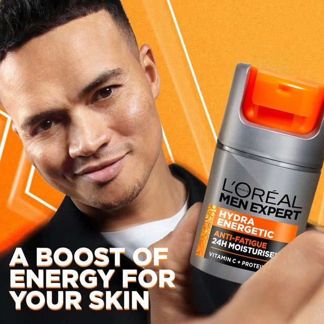 L'Oreal Men Expert Hydra Energetic Anti-Fatigue Moisturiser 50ml, UK version