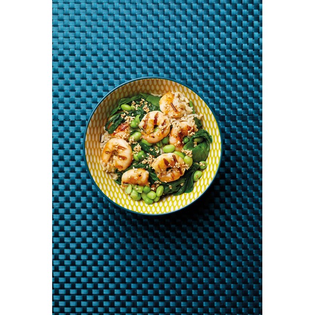 KitchenCraft ceramic bowls leafy green print 16cm, UK version