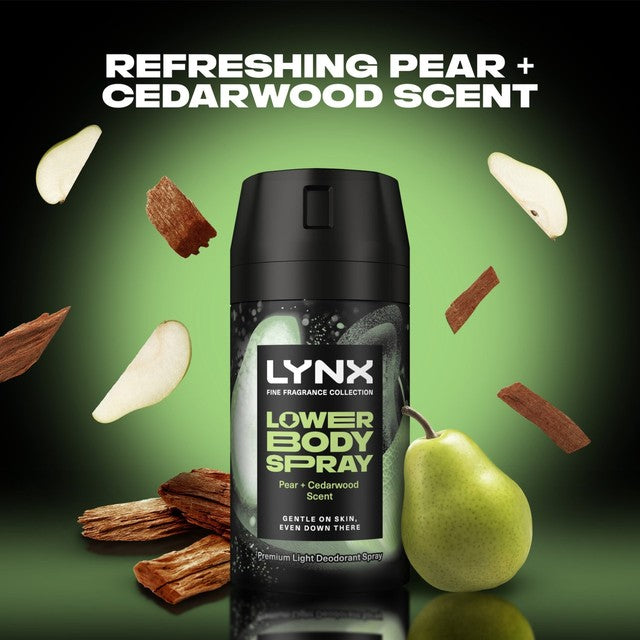 Lynx deodorant body spray Pear Cedarwood 100ml, UK version
