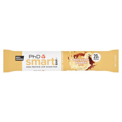 M&S PHD Nutrition Smart Bar White Choc Blondie Protein Bar 64g- Buy online at McGrocer