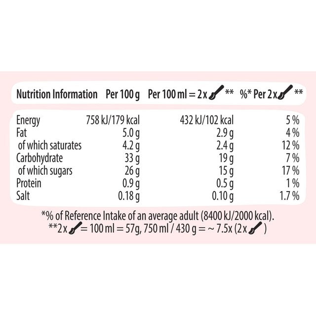 Swedish Glace Delightful Raspberry vegan ice cream tub 750ml (British brand)