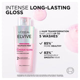 L'Oreal Elvive Glycolic Gloss Sulphate-Free Shampoo - British product