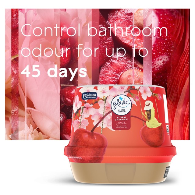 Glade air freshener gel Floral Cherries 180g, UK version