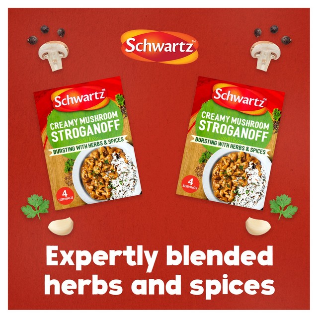 Schwartz Mushroom Stroganoff recipe mix 35g (British brand)