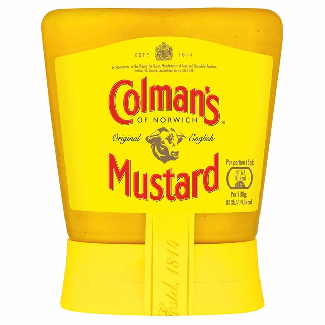 Colman's Original English Squeezy Mustard 150g - British product