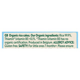 Organix original rice cakes baby snack 7+ months, imported from the UK