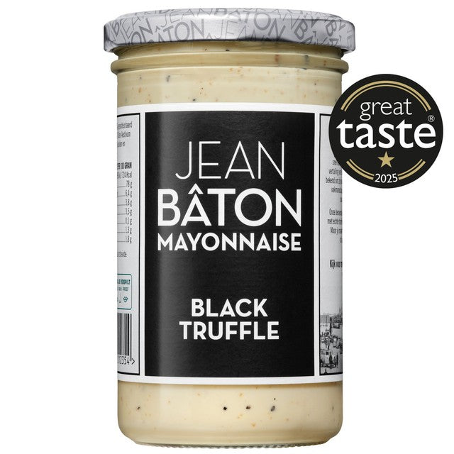 Jean Bâton black truffle mayonnaise 245ml, UK version