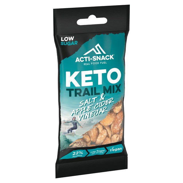 Acti-Snack Salt & Apple Cider Vinegar Keto Crunch protein snack 40g - British product