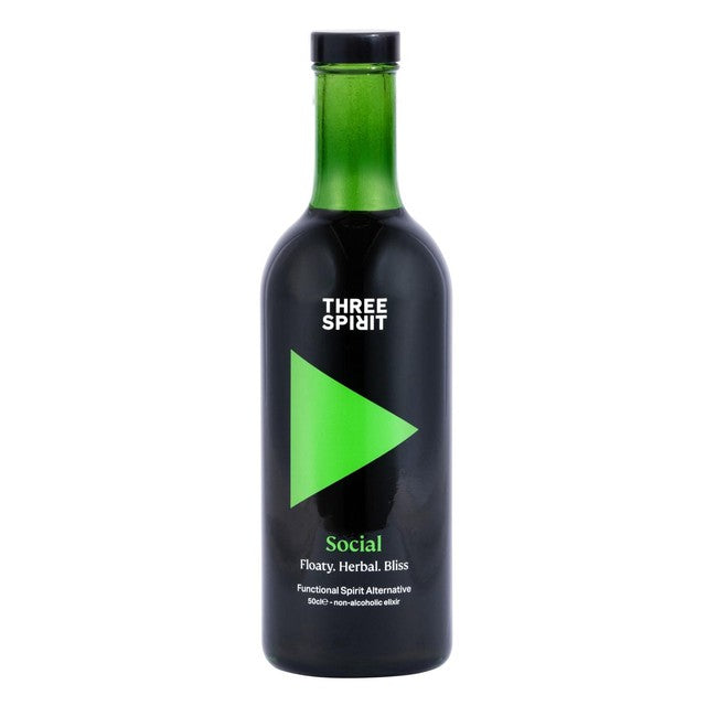 Three Spirit non-alcoholic botanical elixir 50cl (British brand)