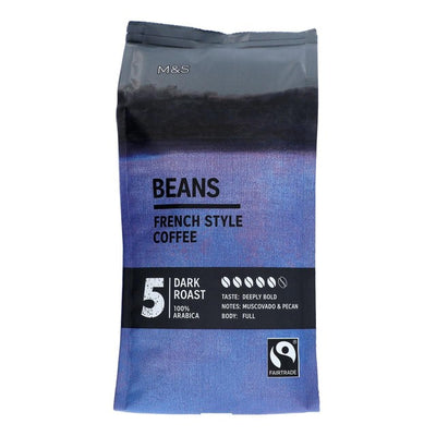 M&S M&S Fairtrade French Coffee Beans 227g- Buy online at McGrocer