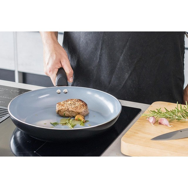 MasterClass ceramic non-stick eco frying pan 30cm, imported from the UK