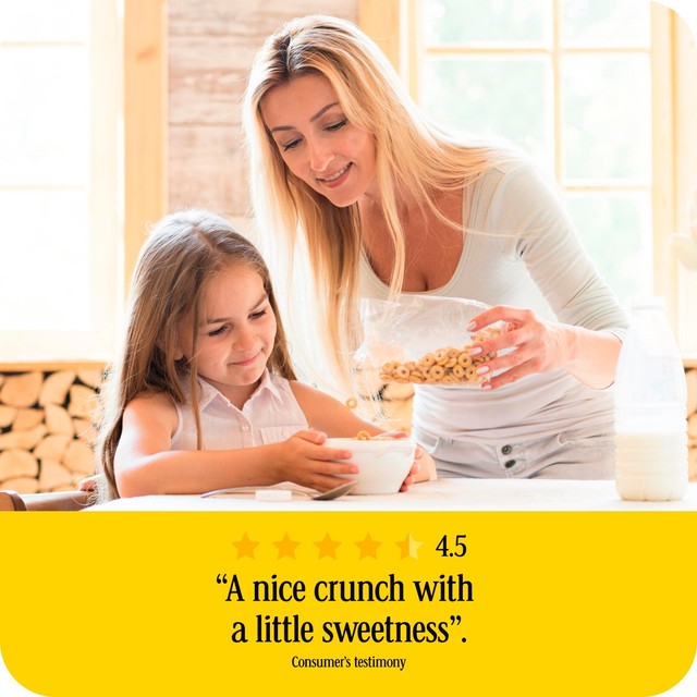 Nestle Cheerios Honey Multigrain Breakfast Cereal 370g - British product