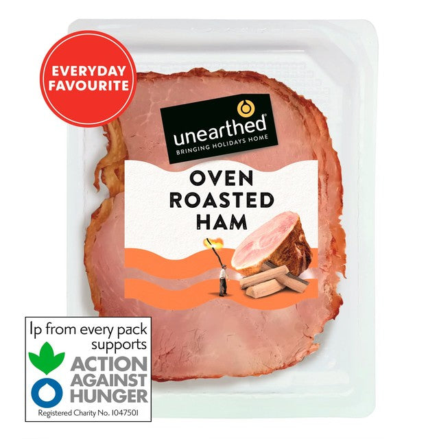 Unearthed oven roasted ham 120g (British brand)