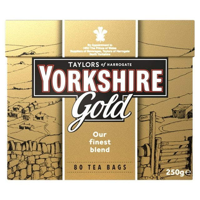 Yorkshire Tea Gold Teabags 80 count (British brand)