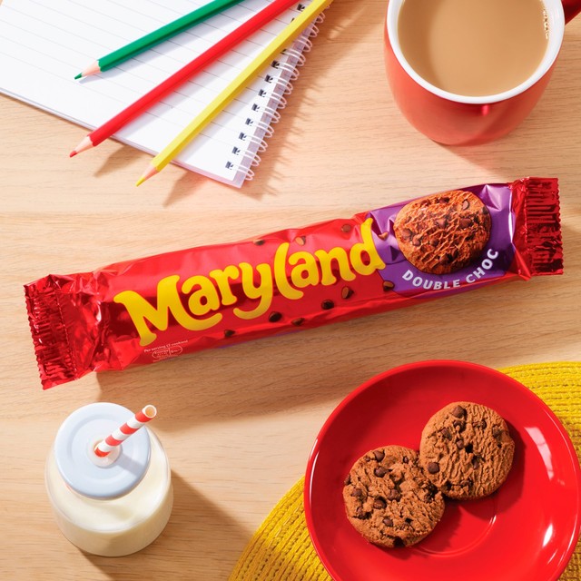 Maryland double chocolate cookies 200g, imported from the UK