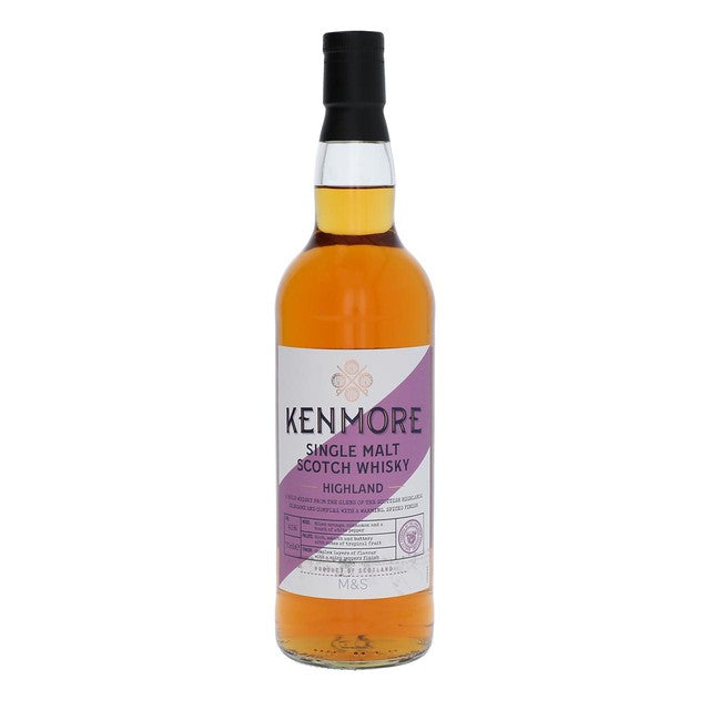 M&S Kenmore Single Malt Scotch Whisky 70cl, imported from the UK