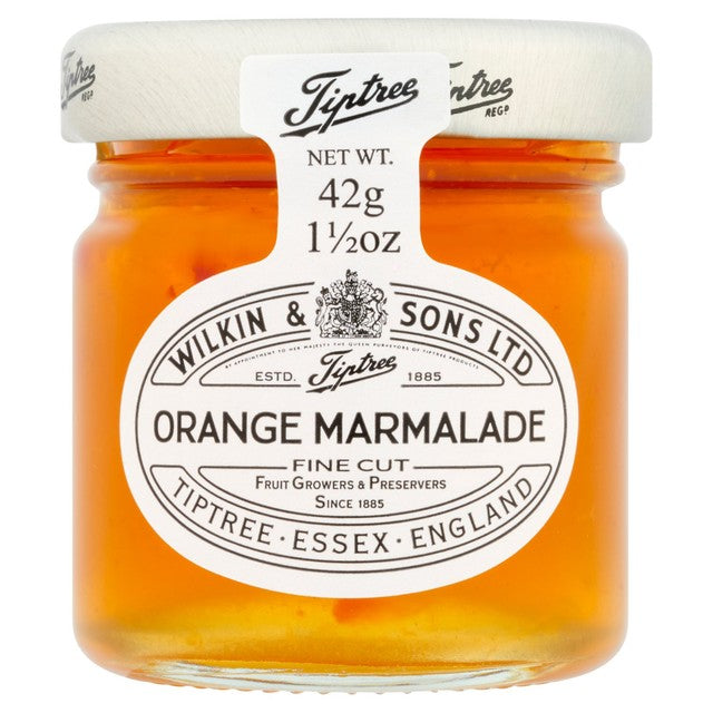 Tiptree orange marmalade fine cut peel 42g (British brand)