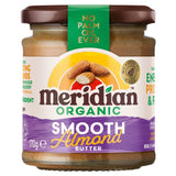 Meridian organic smooth almond butter 170g, imported from the UK