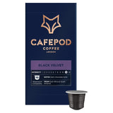 CafePod Black Velvet coffee pods 10 pack - British product