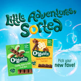 Organix banana and date fruit bars toddler snack multipack 6x17g, imported from the UK