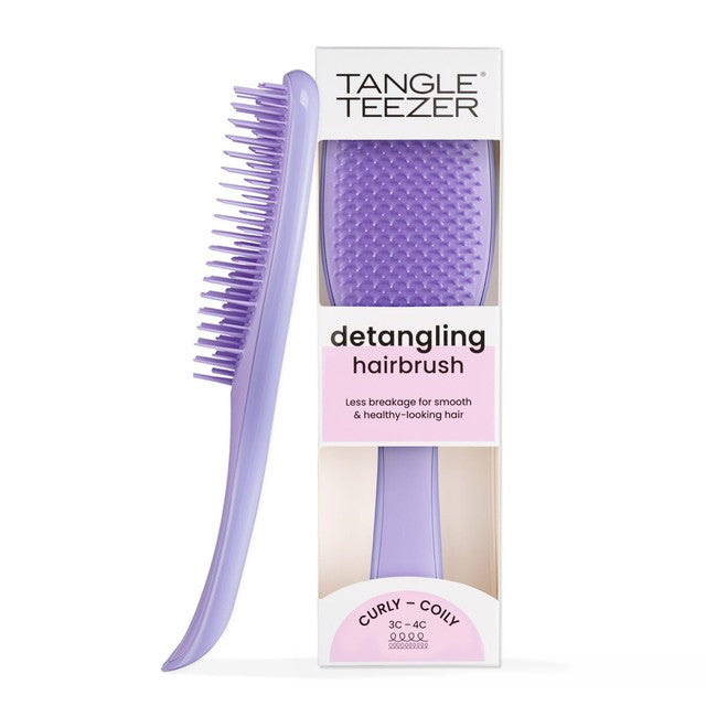 Tangle Teezer Ultimate Detangler Naturally Curly Purple Passion hairbrush (British brand)