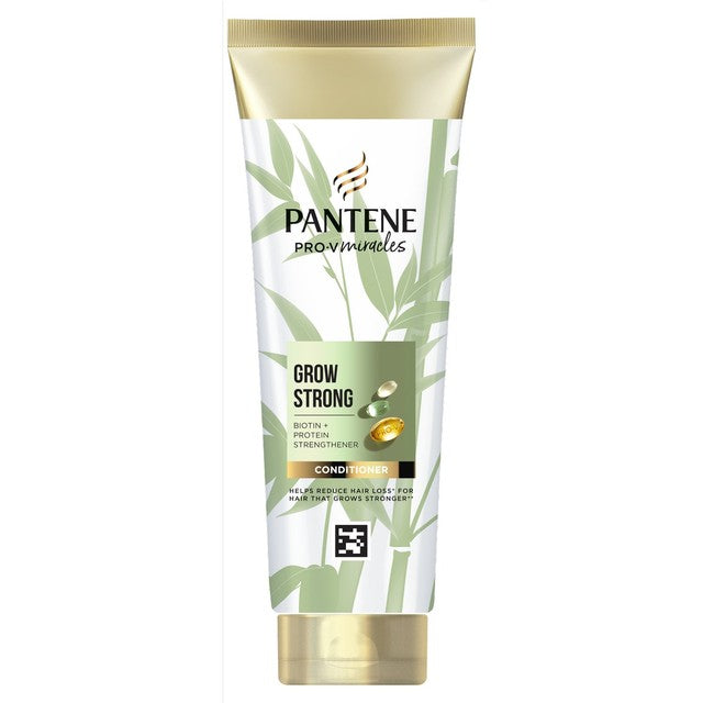 Pantene Grow Strong hair conditioner with Biotin and Bamboo 275ml, imported from the UK
