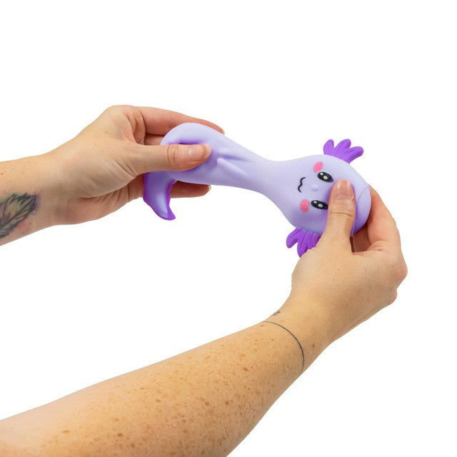 Tobar Stretchy Sand Axolotl multi-color sensory toy 167g, UK version
